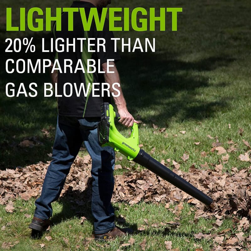 24V 100 MPH - 330 CFM Leaf Blower, 2.0Ah Battery and Charger Included
