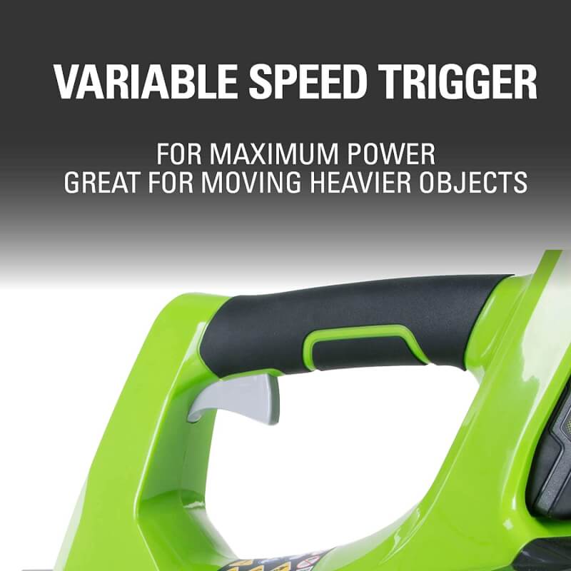 24V 100 MPH - 330 CFM Leaf Blower, 2.0Ah Battery and Charger Included