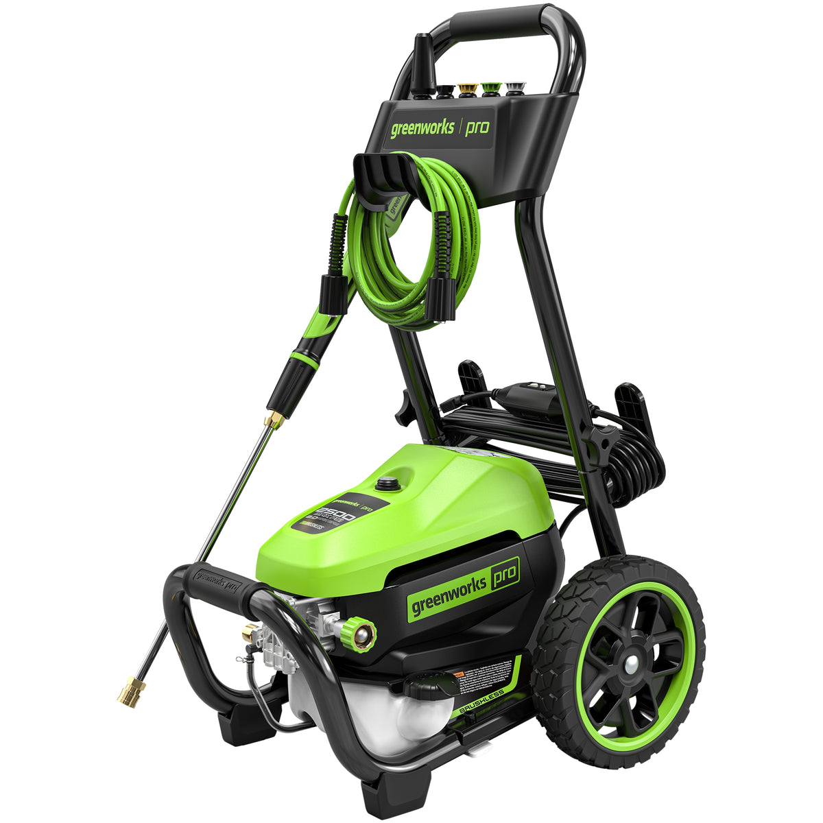 2500 PSI 2.0 GPM Brushless Electric Pressure Washer