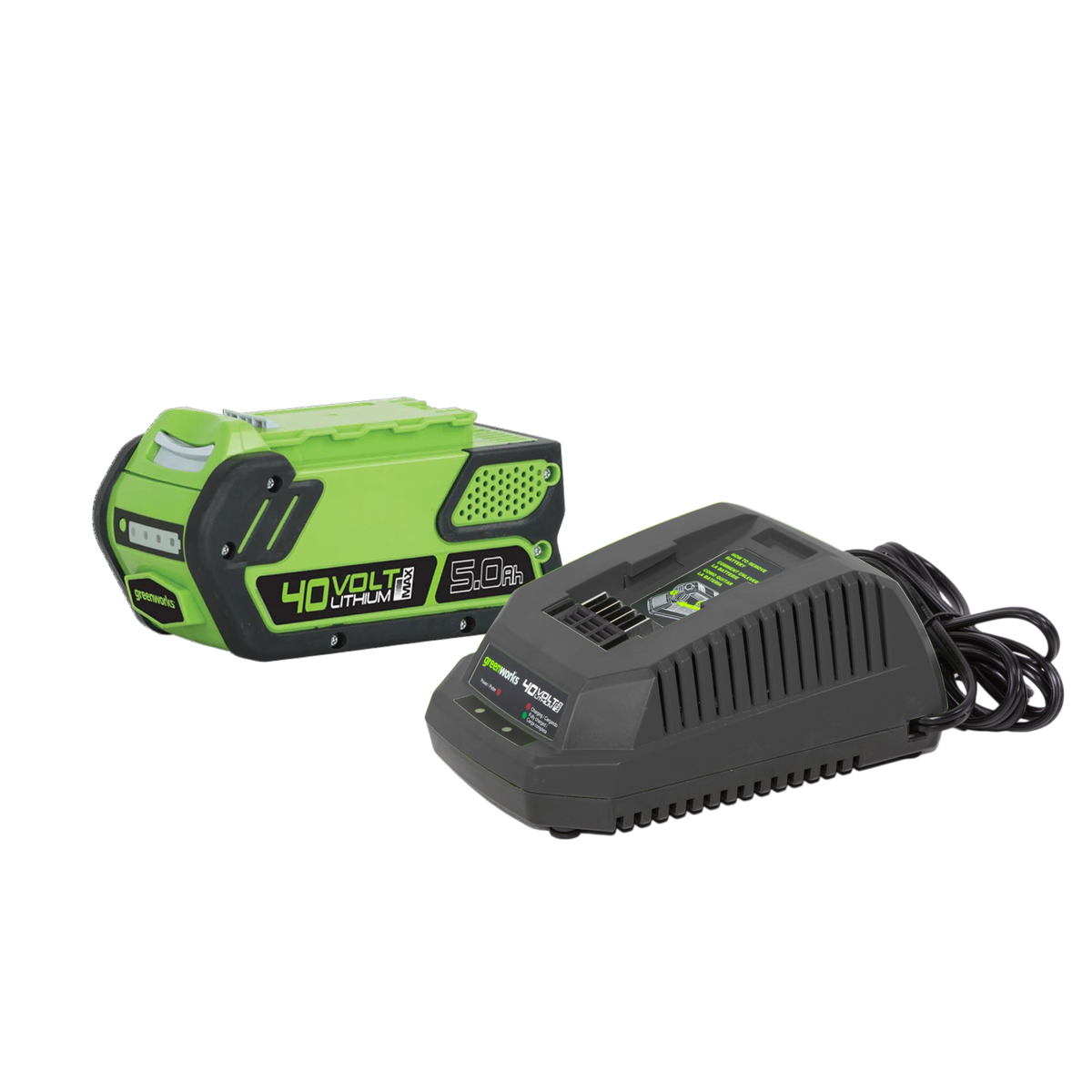 Ensemble 40 V de batterie 5,0 Ah et chargeur