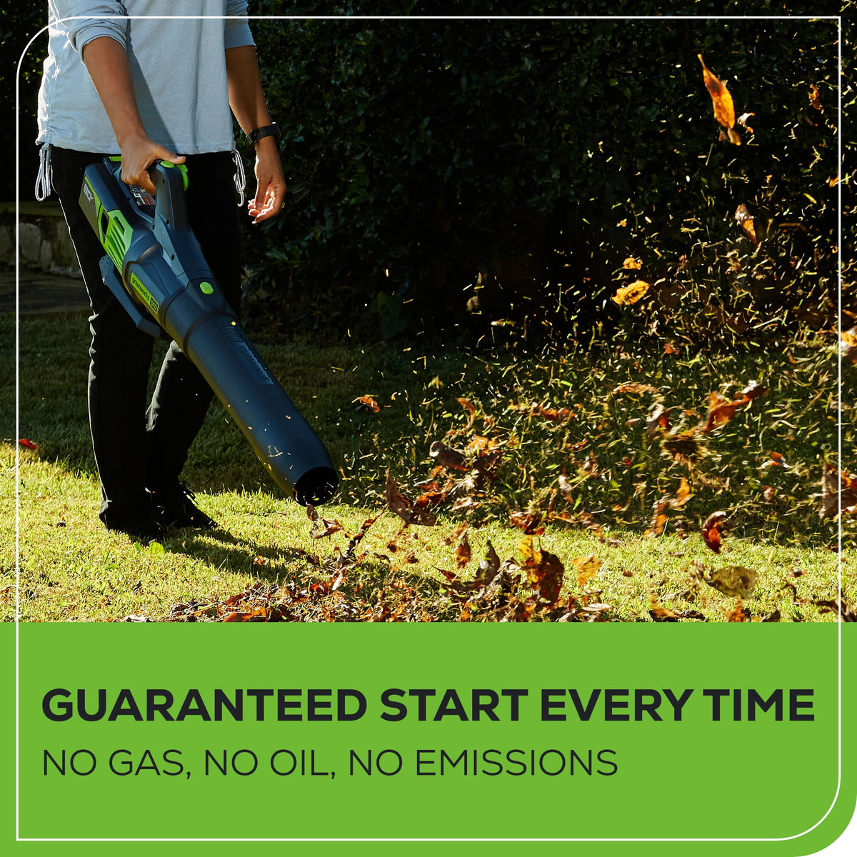 80V 800 CFM - 200 MPH Blower, 4.0Ah Battery and Charger Included BONUS: Premium Shoulder Strap