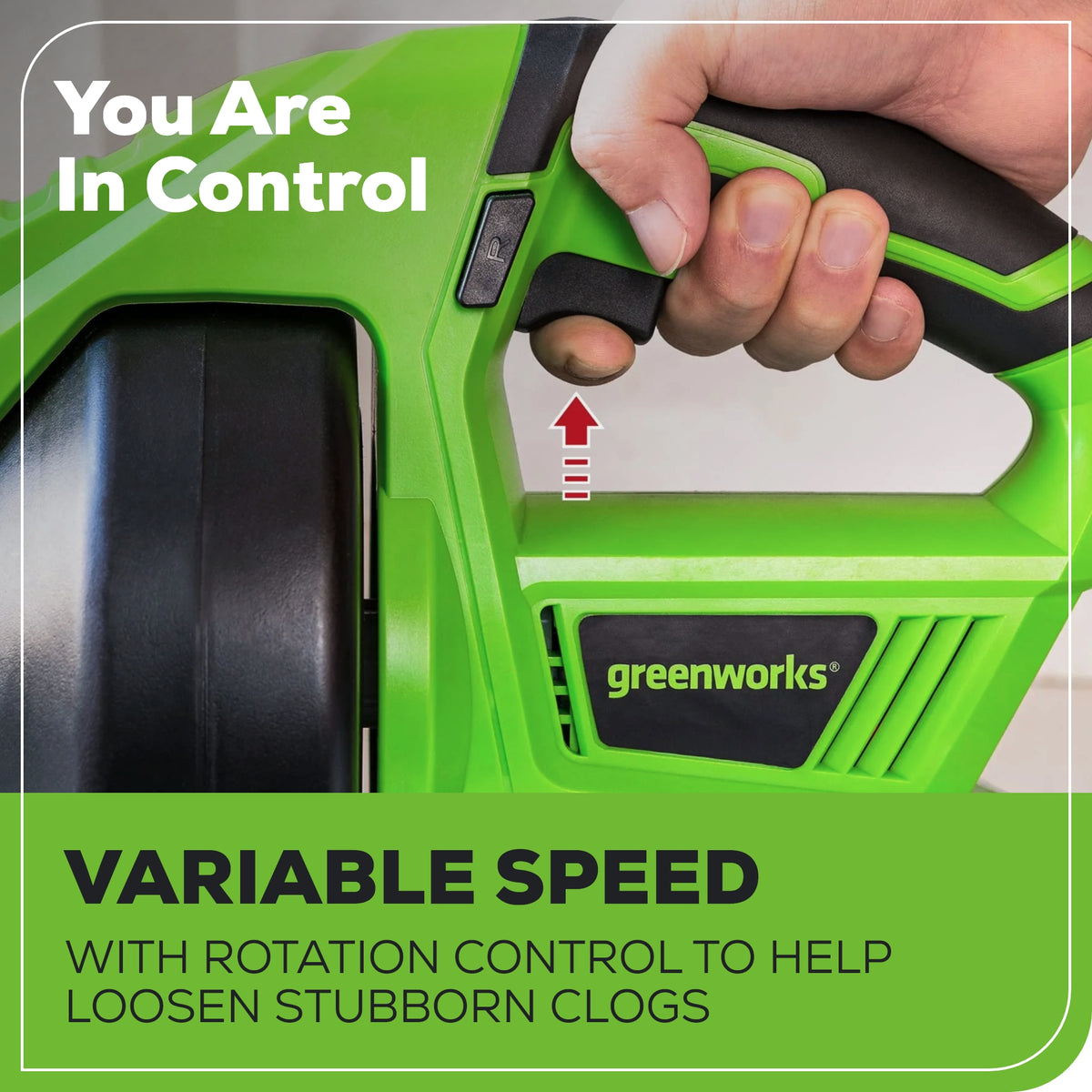 24V 25-FT Cordless Battery Drain Auger (Tool-Only)