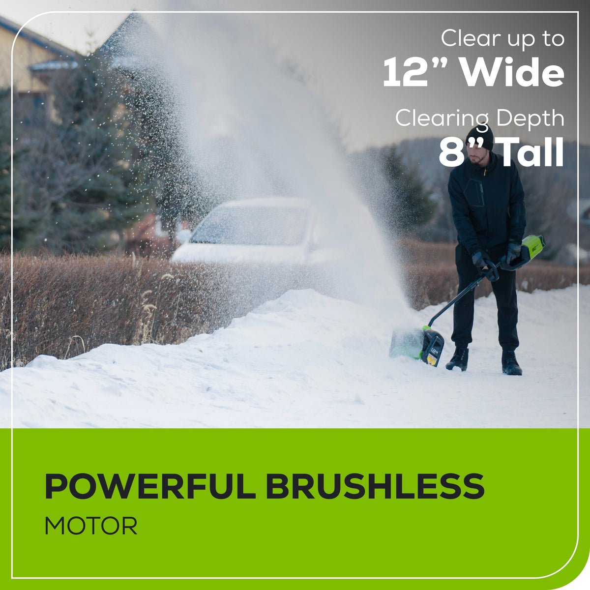 60V 12" Brushless Snow Shovel (Tool Only)