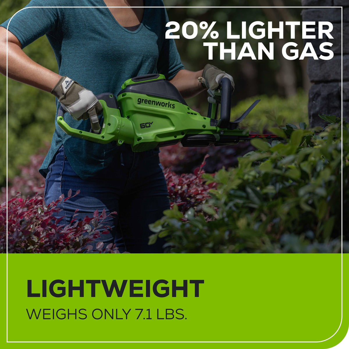 60V 26" Hedge Trimmer (Tool Only)