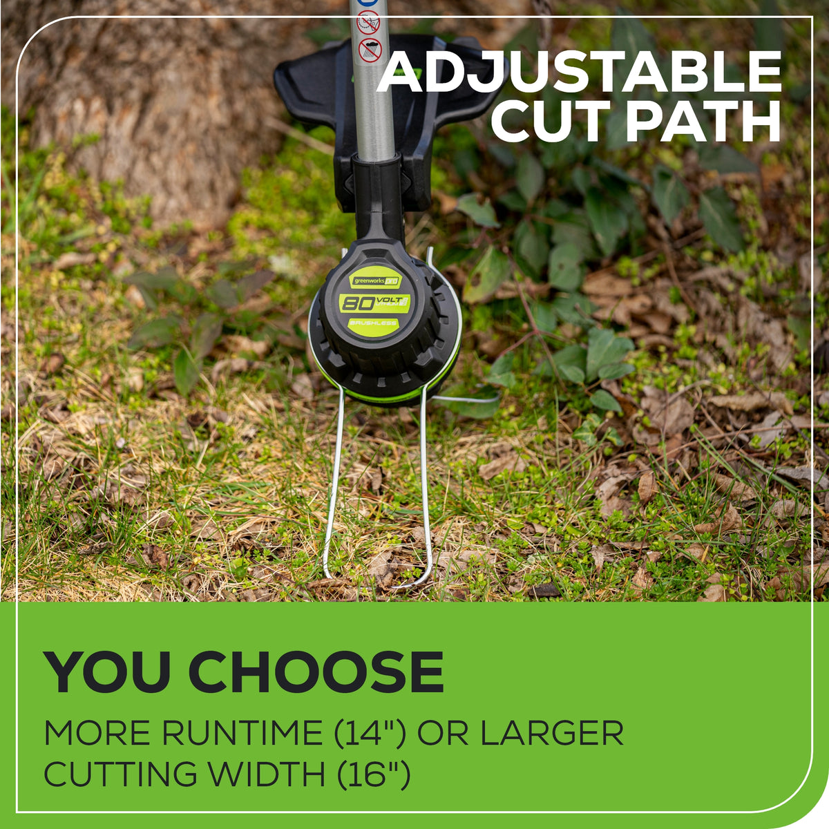 80V 16" Brushless String Trimmer (Tool Only) - ST80L00
