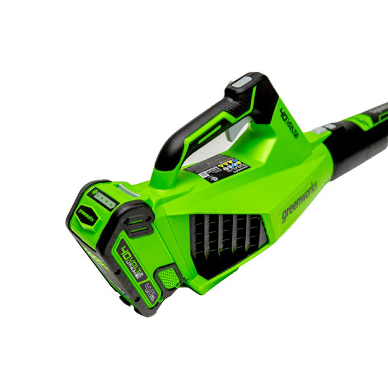 40V 450 CFM 120 MPH Cordless Leaf Blower, 4.0Ah Battery and Charger Included