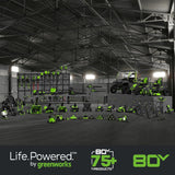 80V 18" Gen II Chainsaw, 4.0Ah Battery and Rapid Charger Included