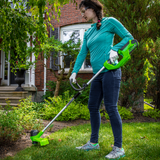 40V 20" Brushless Lawn Mower & 40V 12" String Trimmer, 4.0Ah Battery and Charger Included