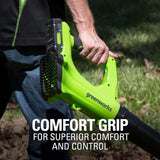 24V 100 MPH - 330 CFM Leaf Blower, 2.0Ah Battery and Charger Included