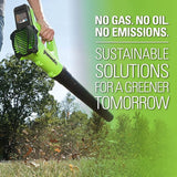 24V 100 MPH - 330 CFM Leaf Blower, 2.0Ah Battery and Charger Included