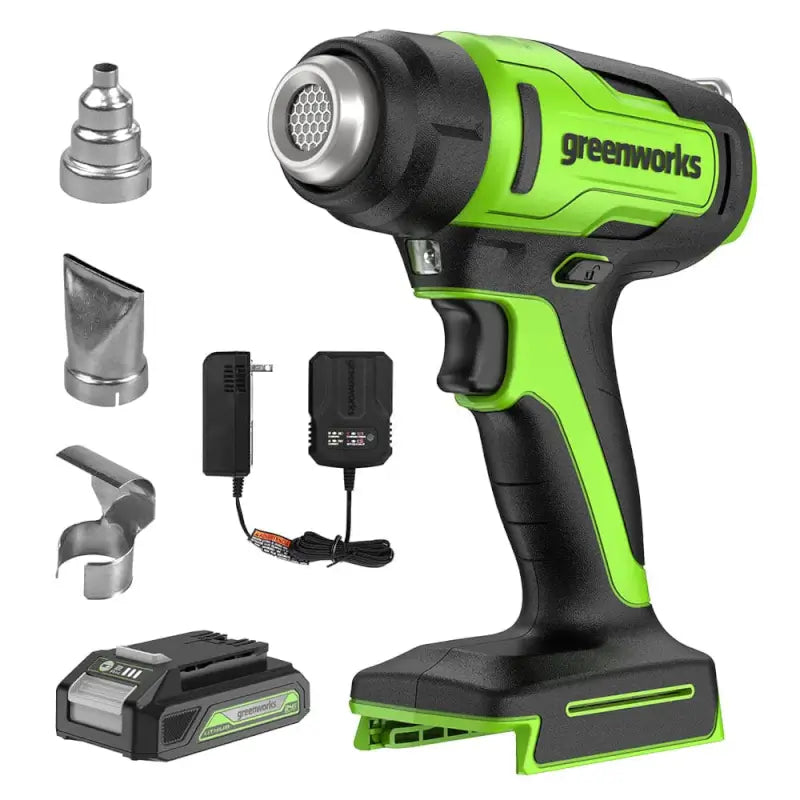 24V Cordless Heat Gun with 2.0Ah Battery & Charger Included