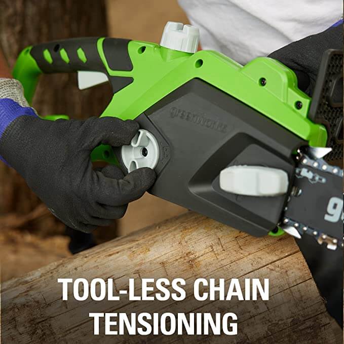 Greenworks 10.5 Amp Corded 14-Inch Chainsaw