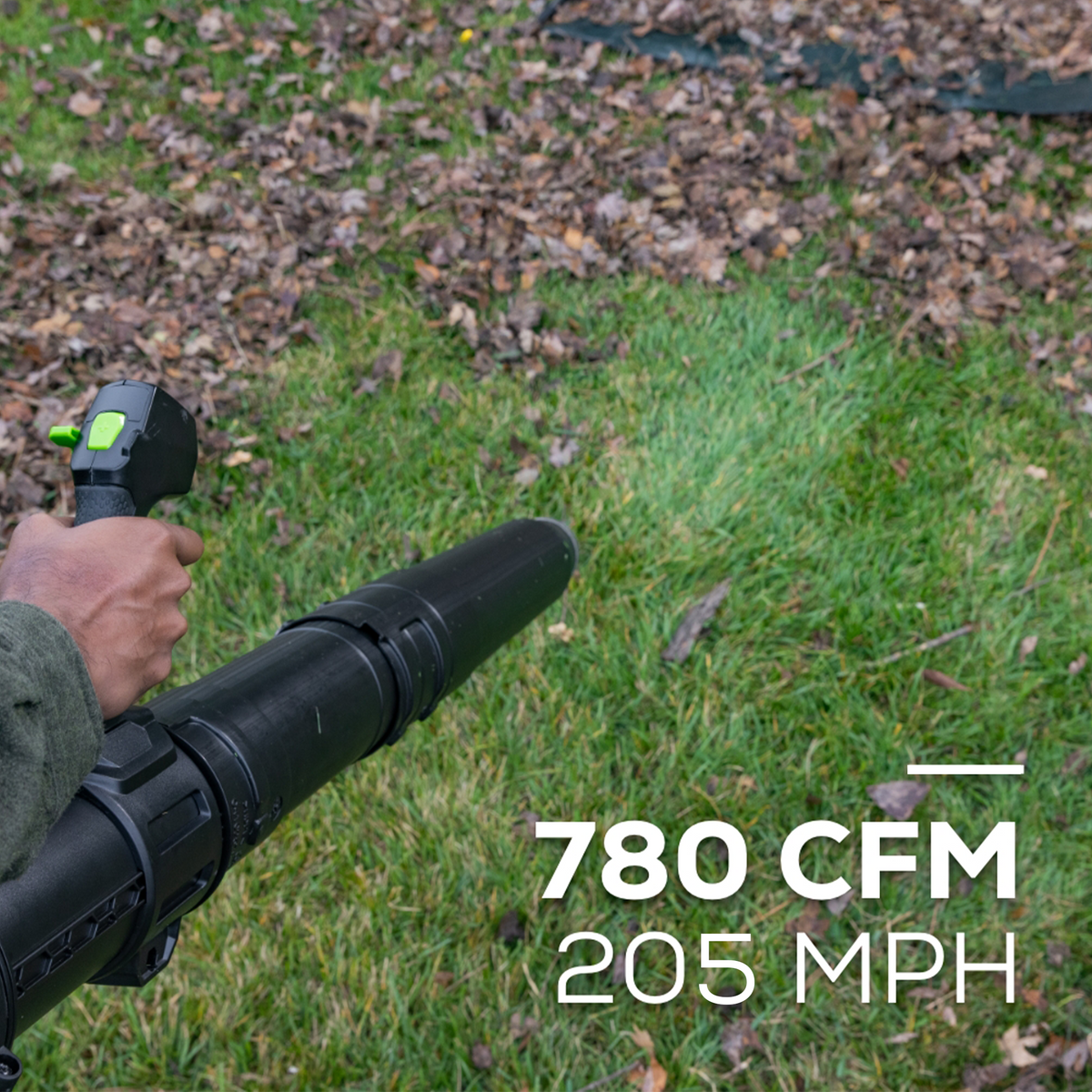 80V 780 CFM Brushless Cordless Backpack Blower with Leaf Hauler (Tool Only)