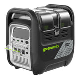 Station d'alimentation portative à onduleur de 4 emplacements 80 V, 2000 W (Outil seulement)