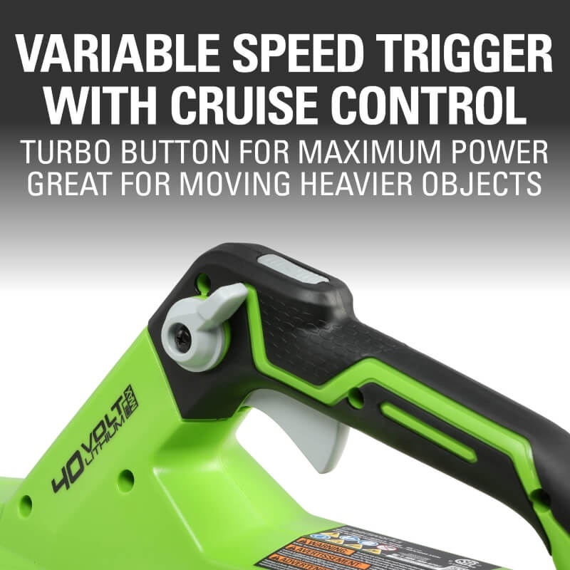 40V 120 MPH - 450 CFM Leaf Blower (Tool Only)