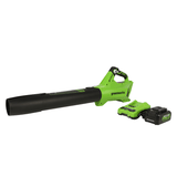 24V 450 CFM Brushless Leaf Blower, 4.0Ah USB Battery and Charger Included - BL24L410