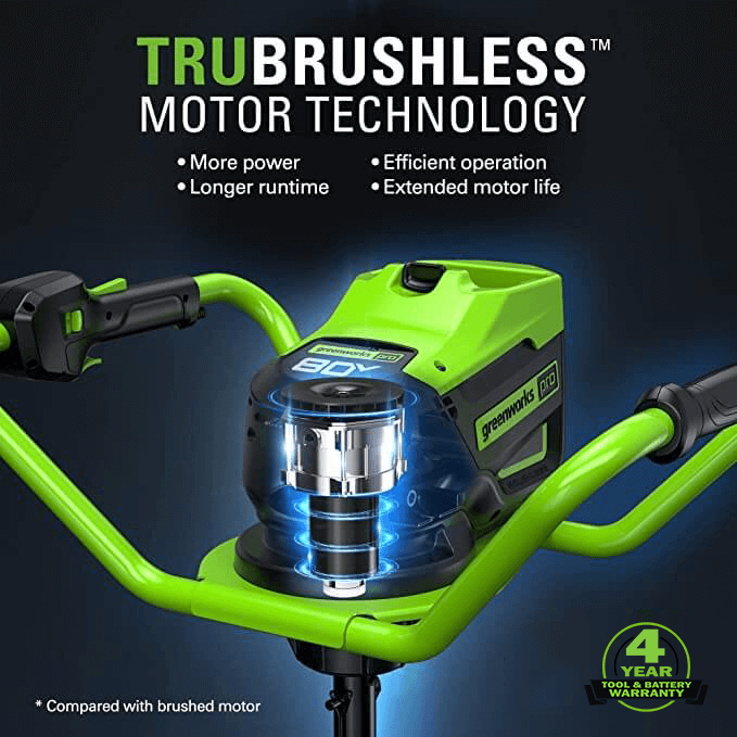 80V Brushless Earth Auger Powerhead (Tool Only)