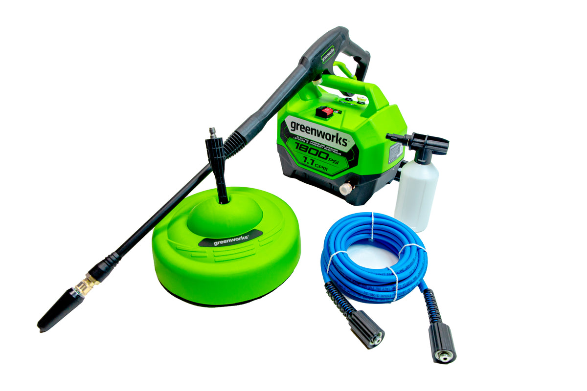 Laveuse à pression électrique 1 800 PSI (lb/po²) 1,1 GPM 13 A