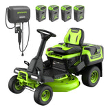 60V 30" CrossoverT Riding Lawn Tractor, (4) 8.0Ah Batteries & 600W Charger Included | CRT3062