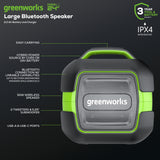 24V Bluetooth Speaker, 2.0Ah Battery and Charger Included