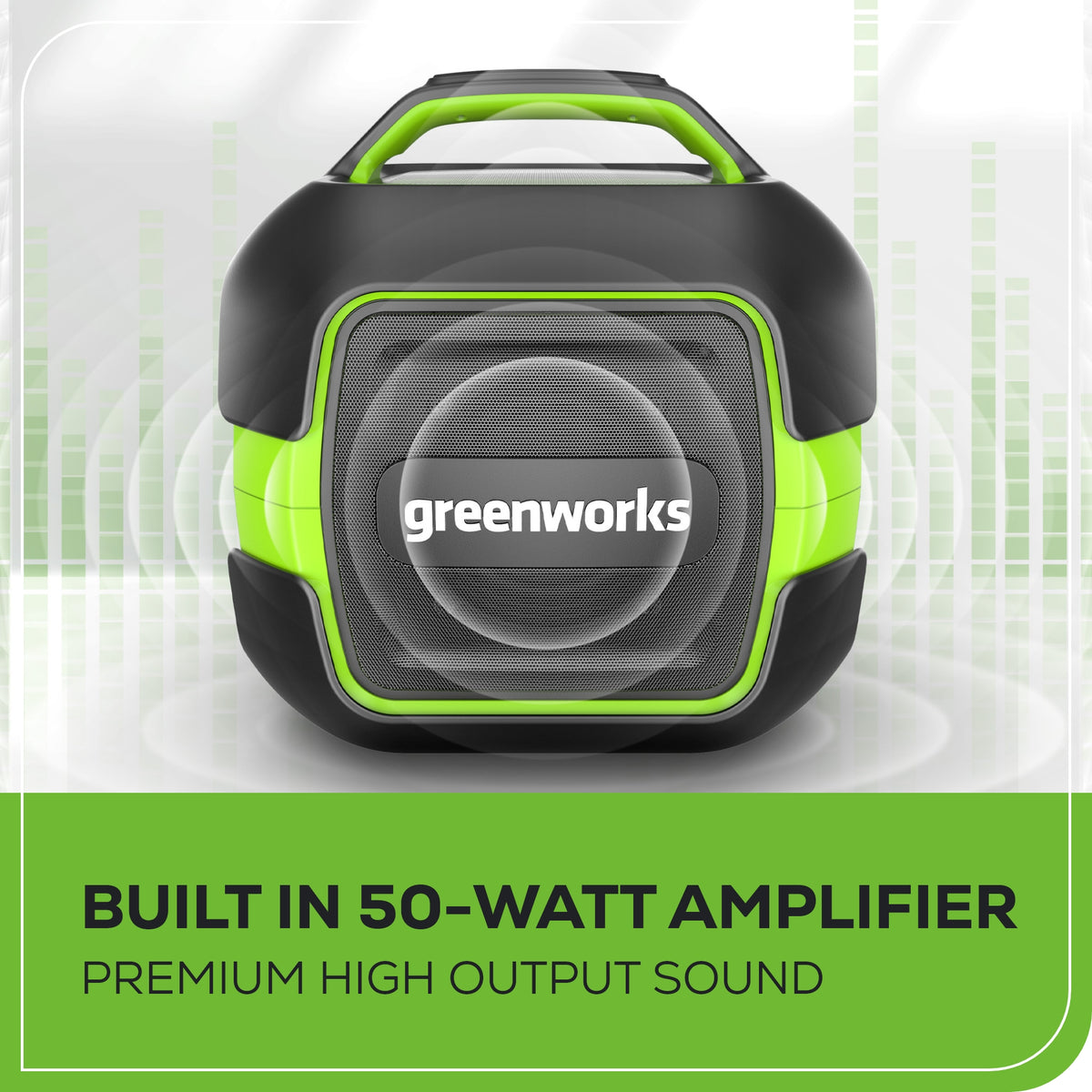 24V Bluetooth Speaker, 2.0Ah Battery and Charger Included