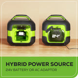 24V Bluetooth Speaker, 2.0Ah Battery and Charger Included