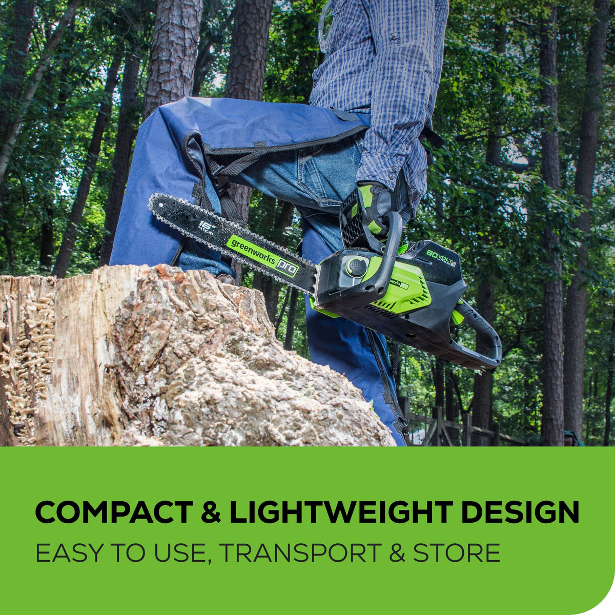 80V 16" Brushless Chainsaw, 2.0Ah Battery and Charger Included - CS80L211