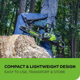 80V 16" Brushless Chainsaw, 2.0Ah Battery and Charger Included - CS80L211