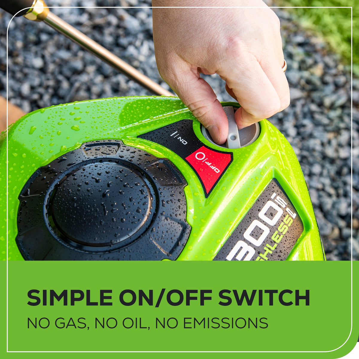 Laveuse à pression électrique 2300 PSI (lb/po²) 1,2 GPM 14 A – GPW2300