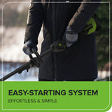 40V 12" Snow Shovel with Directional Vanes (Tool Only)