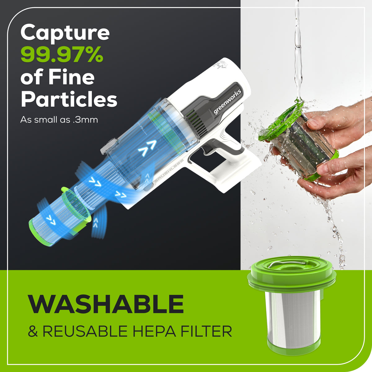 Metal Filter for Stick Vac