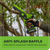 24V 6" Brushless Pruner Saw (Tool Only)