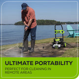 60V Hybrid 1800 PSI Pressure Washer (Tool Only)