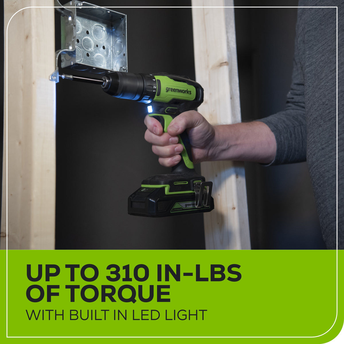 24V Brushless Drill / Driver (Tool Only) - DD24L00
