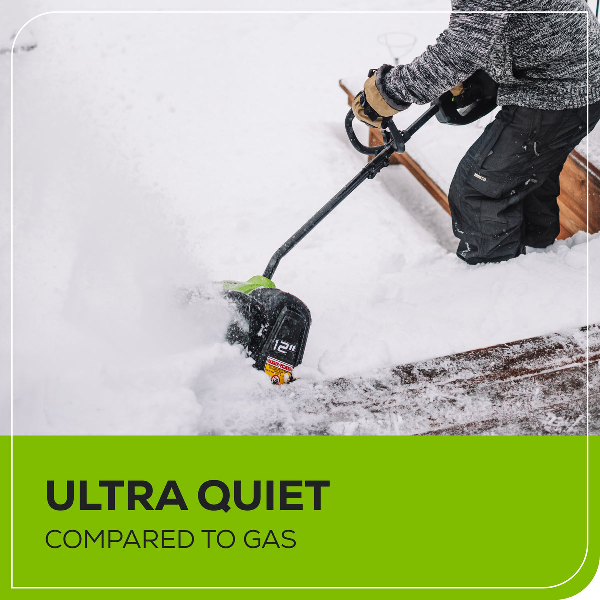 60V 12" Brushless Snow Shovel (Tool Only)