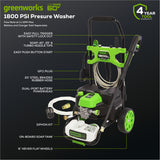 60V Hybrid 1800 PSI Pressure Washer (Tool Only)