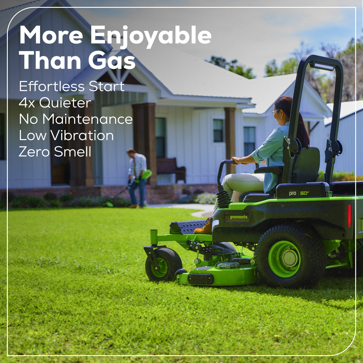 60V 60" MaximusZ Zero Turn Mower, (2) 20.0Ah, (4) 8.0Ah Batteries and 1.5 kW Charger Included | MZ6061