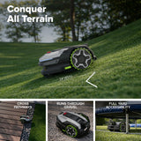 Tondeuse robotisée AiMowbot C20Z avec RTKVision sans fil | ½ acre, version 4 roues motrices