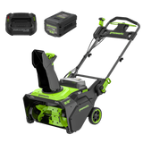 80V MAXIMUS 22" Brushless Snow Thrower, 4.0Ah Battery and 2A Charger Included