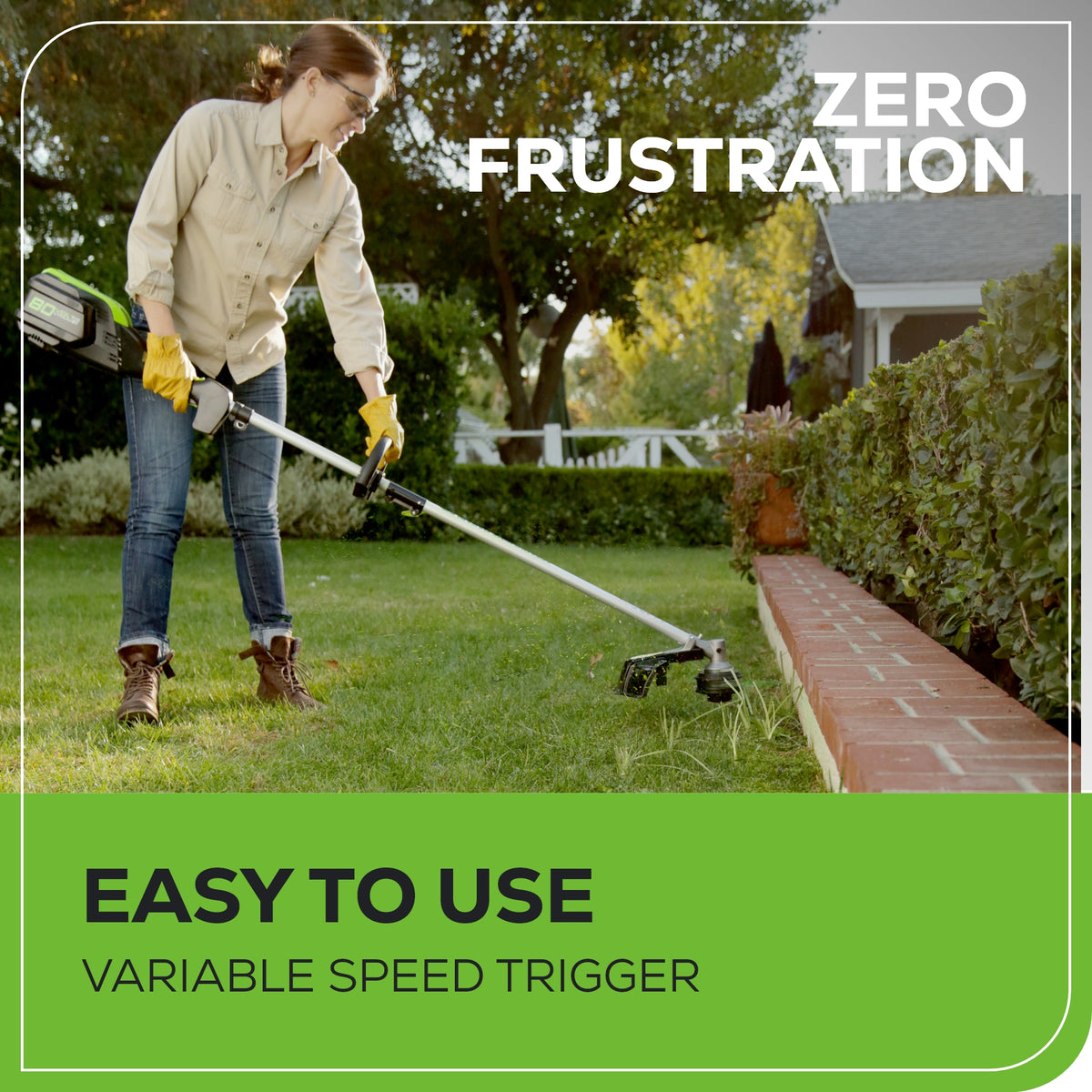 80V 16" Brushless String Trimmer (Tool Only) - ST80L00