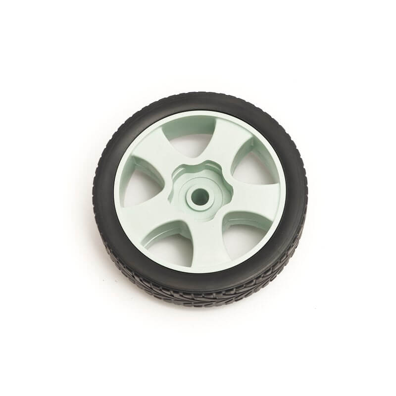 Roue gauche de 6 pouces