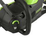 Scie à chaîne 80 V, 18 pouces, batterie 2,0 Ah et chargeur inclus