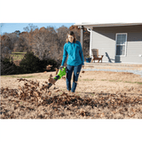 40V 450 CFM 120 MPH Cordless Leaf Blower, 4.0Ah Battery and Charger Included